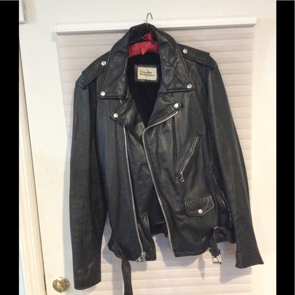 Other - ☔️Leather Warehouse black motorcycle jacket